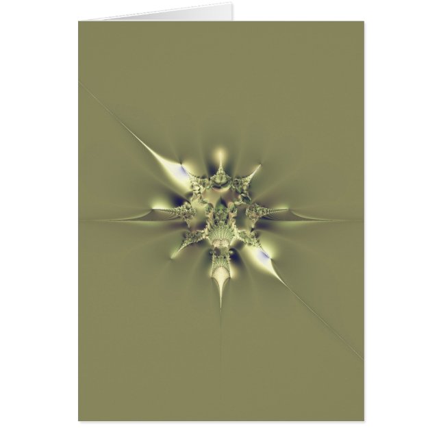 Metallisk pasta hälsningskort (Framsidan)