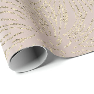 Metallisk Pearly rodnad för guld- mer foxier Presentpapper