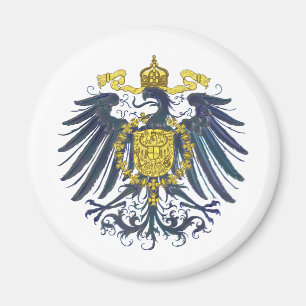 Metallisk Preussian örn Magnet