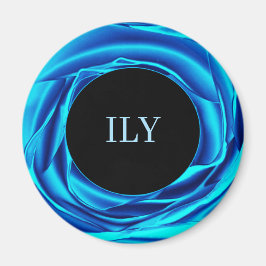 Metallisk Ro Blue Magnet