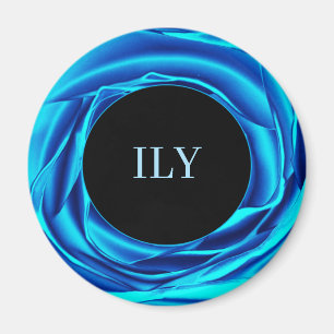 Metallisk Ro Blue Magnet