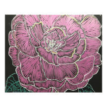 Metallisk Rosa Ros