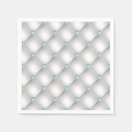 Metallisk satatinvit färgämne Grönt Glam Pappersservett