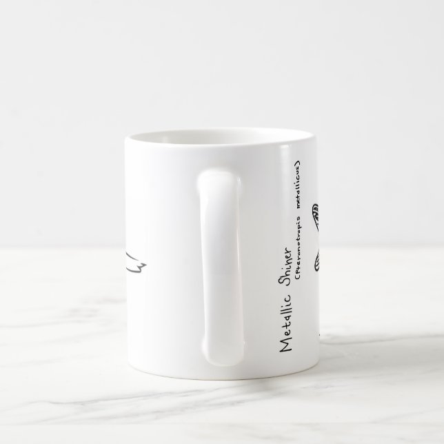 Metallisk Shiner Kaffemugg (Handtag)
