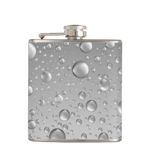 Metallisk Silver Grått Abstrakt Sällsynta fall av Fickplunta