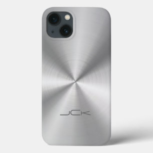 Metallisk Silver-Grått rostfritt stål