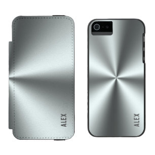 Metallisk Silver-Grått Stainless Steel-utseende
