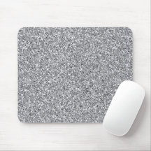 Metallisk Silverglitter