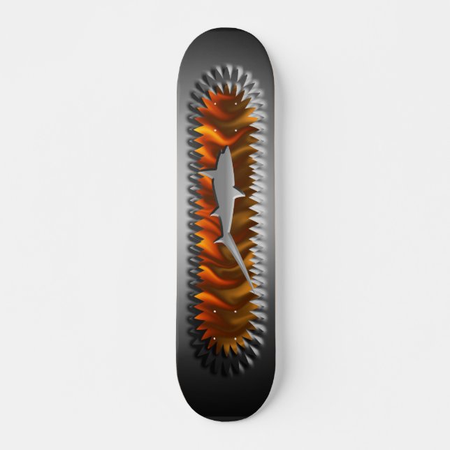 Metallisk Skateboard-design Skateboard Bräda 21,5 Cm (Framsida)