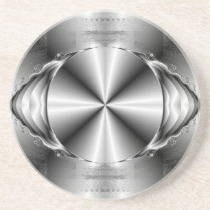 Metallisk Underlägg Sandsten