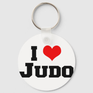 Metalliska Breloc älskar jag Judofarasemnatura! Nyckelring