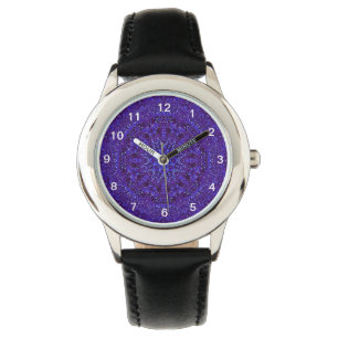 Metalliska lilor armbandsur