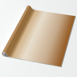 Metalliskt förkoppra Klockor Presentpapper