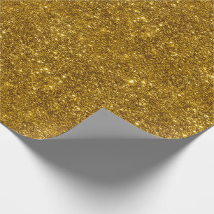 Metalliskt gnistrasken för mörkt guld- glitter presentpapper