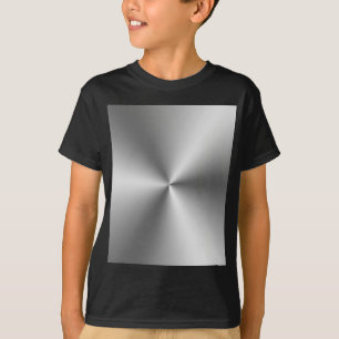 Metalliskt silver tee shirt