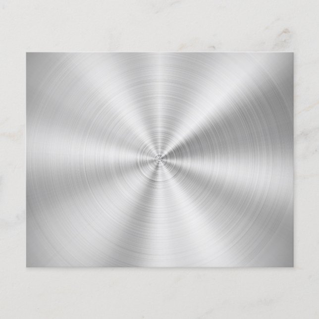 Metalliskt skina silver för elegant Faux Flygblad (Framsidan)