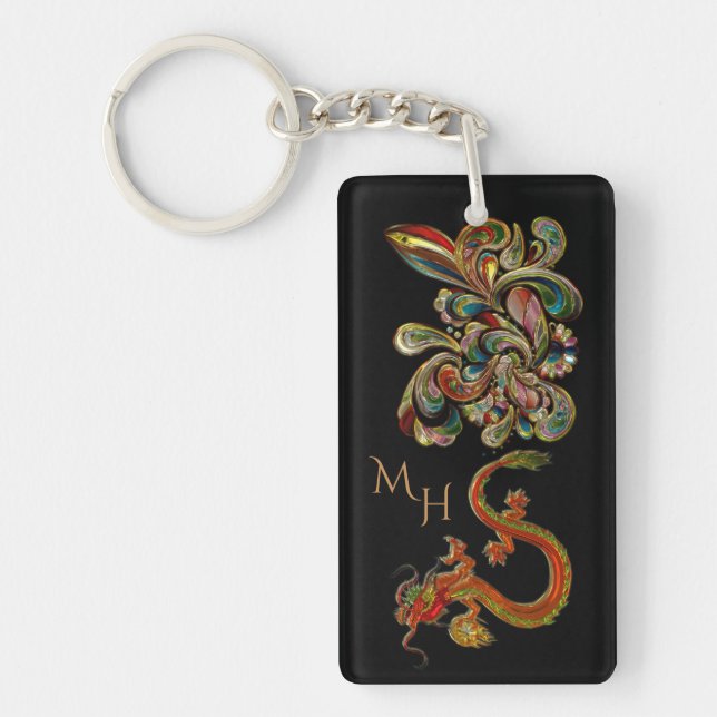 Metallized Ornate Chinese Dragon Art (Framsidan)
