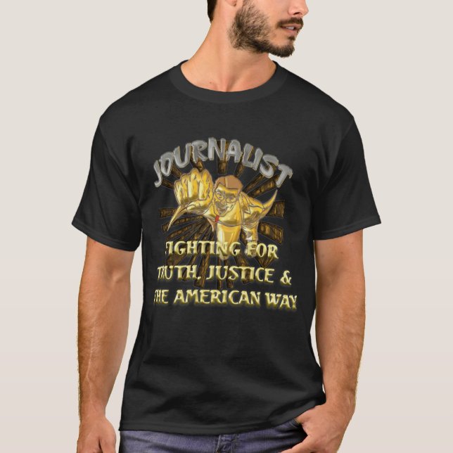 Metalljournalist T-shirt (Framsida)