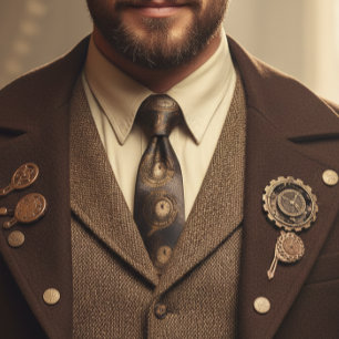 Metallklocka Steampunk Vintage Industriell Slips