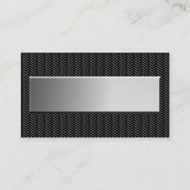 MetallLookvisitkortar Visitkort (Framsida)