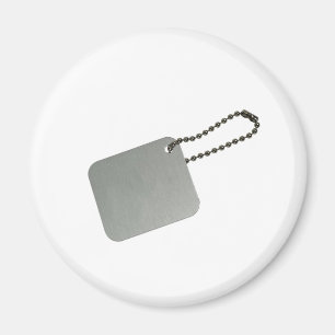 Metallmärkren med kedjar magnet