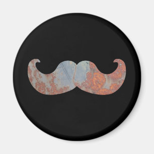 Metallmustasch Magnet