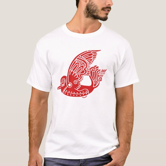 Metallon Bird T-Shirt (röd) (Framsida)