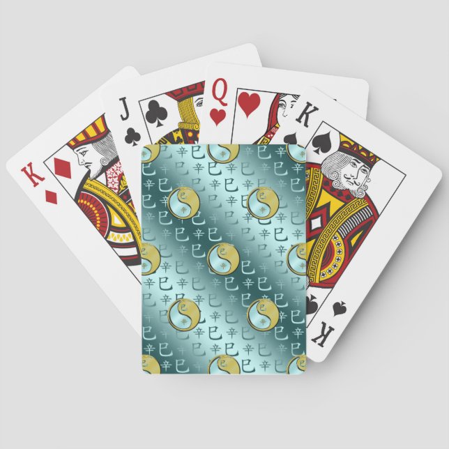 Metallormen Casinokort (Baksidan)