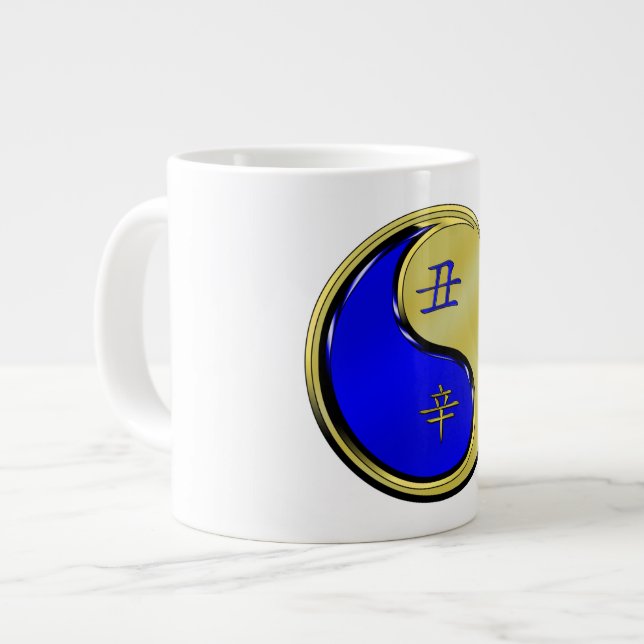 Metalloxe Jumbo Mugg (Framsida vänster)