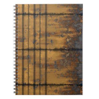 Metallpaneler 1 anteckningsbok med spiral