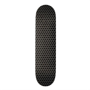 Metallrastermönster - bakgrund old school skateboard bräda 21,6 cm
