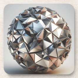 metallreflektionsdesign boll underlägg