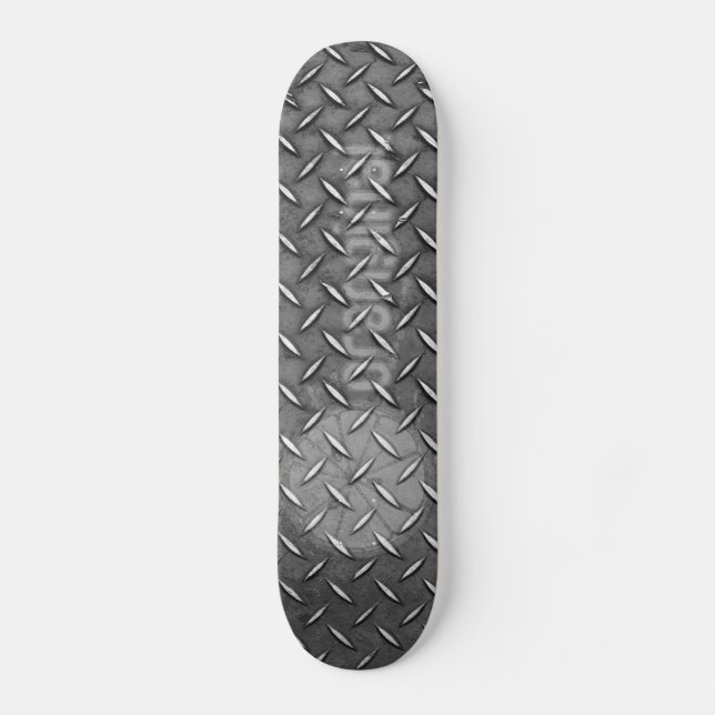 metallskateboard old school skateboard bräda 21,6 cm (Framsida)