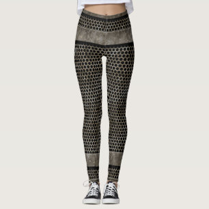 Metallstildamasker Leggings