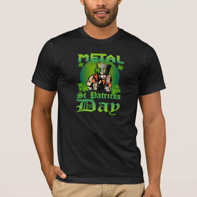 MetallSts Patrick skjorta för dag T-shirt (Framsida)