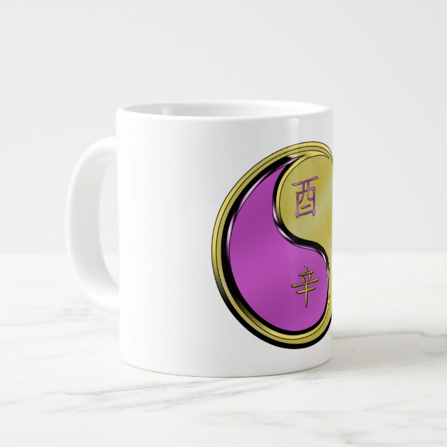 Metalltupp Jumbo Mugg (Framsida vänster)