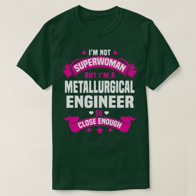 Metallurgical Ingenjör 1 T Shirt (Design framsida)
