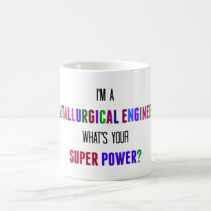 Metallurgical Ingenjör humor Kaffemugg