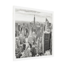 Metallväggkonst - New York City Skyline