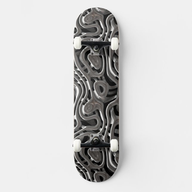 Metallväv 4 Skateboard-alternativ Skateboard Bräda 20,5 Cm (Framsida)