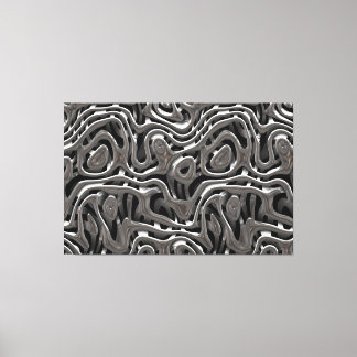 Metallväv 4 Wrapped Canvas
