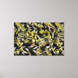 Metallvävd konst 1 lindad canvas