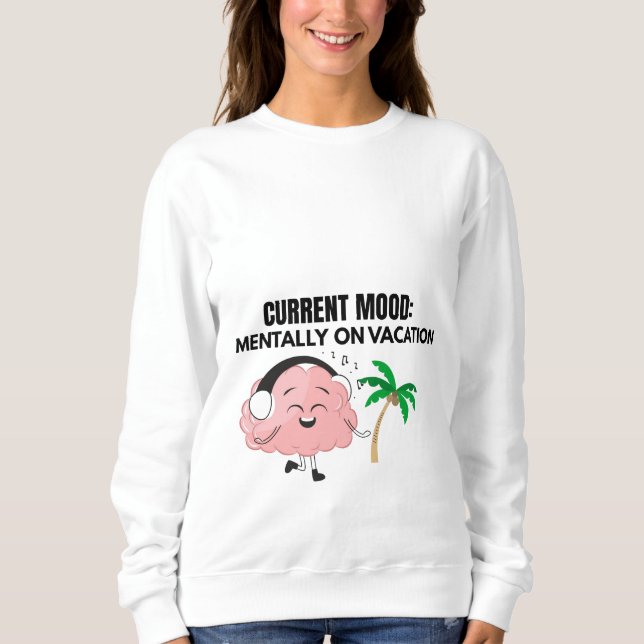 Metally on vacasion | chill funny quote shirt t (Framsida)