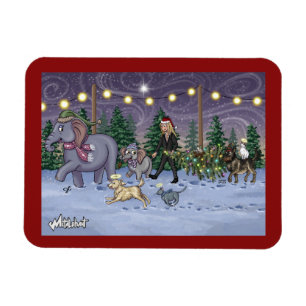 Metalphant familjeträd Magnet
