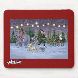 Metalphant Family Tree Mouse Pad Musmatta