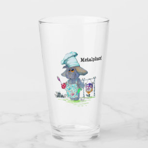 Metalphant kock 16 uns. Halv literexponeringsglas Glaskopp