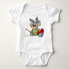 Metalphant Påskhare Baby Bodykostym T Shirt