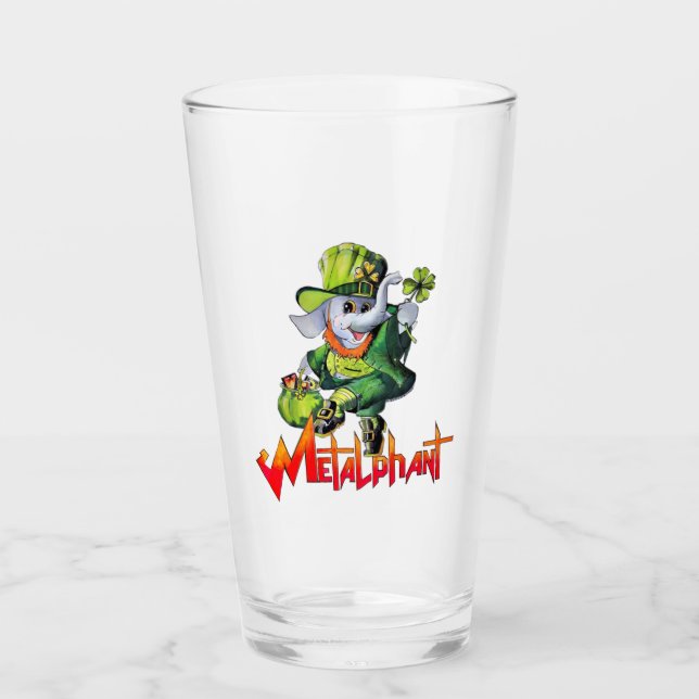 Metalphant St. Phantrick 16 oz. Glas (Framsida)