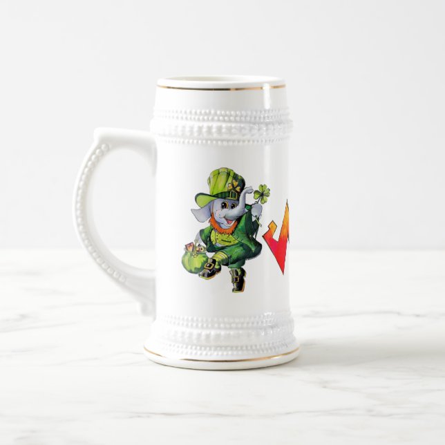 Metalphant St. Phantrick Beer Stein Sejdel (Vänster)