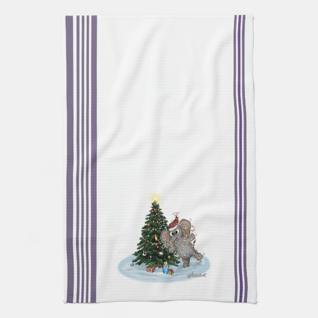 Metalphant Wilbur in Lightts Kitchen Towel Kökshandduk (Vertikal)